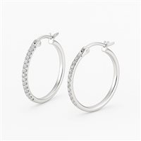 Boucles d'oreilles Idee Preziose dal 1987 Femme in Or blanc Zircone IP.OK18B/141 - IP.OK18B/141